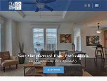 Tablet Screenshot of idealhomes4u.com